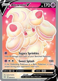 Alcremie V (Full Art) (64) - Shining Fates (SHF)