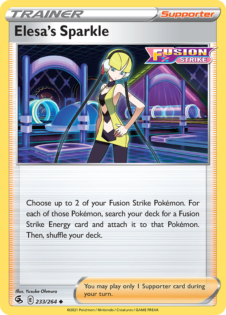 Elesa's Sparkle (233/264) - Fusion Strike (FST)