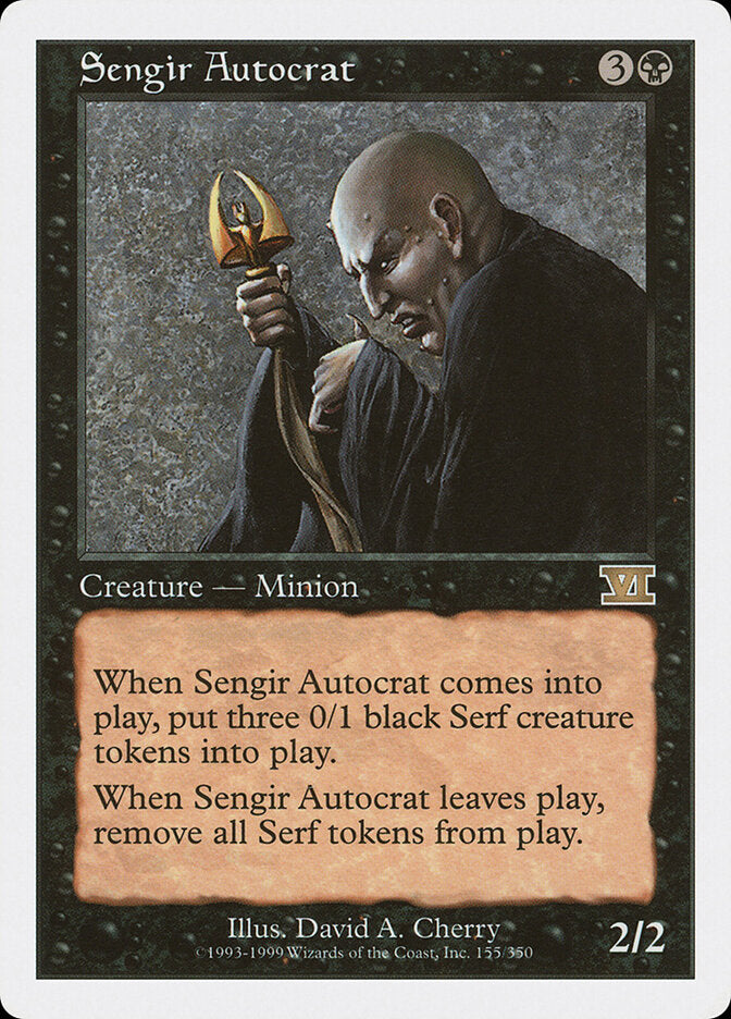 Sengir Autocrat (155) - Classic Sixth Edition (6ED)
