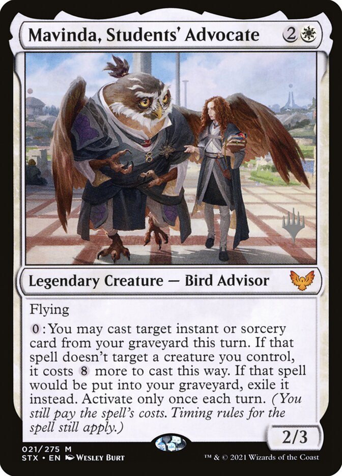Mavinda, Students' Advocate (21p) - Strixhaven: School of Mages Promos (PSTX)