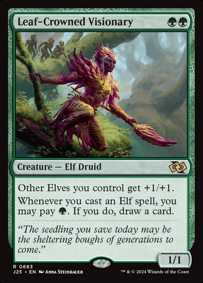 Leaf-Crowned Visionary (683) - Foundations Jumpstart (J25)