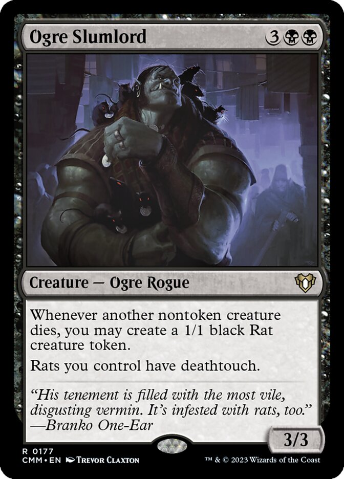 Ogre Slumlord (177) - Commander Masters (CMM)