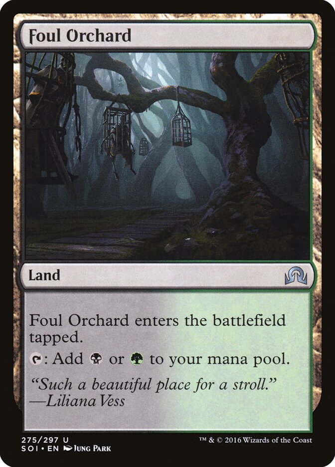 Foul Orchard (275) - Shadows over Innistrad (SOI)