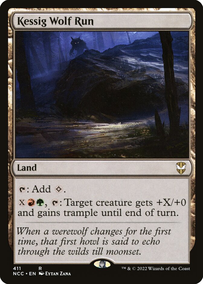 Kessig Wolf Run (411) - New Capenna Commander (NCC)