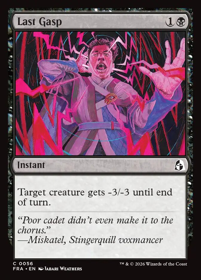 Last Gasp (56) - Reality Fracture (FRA)