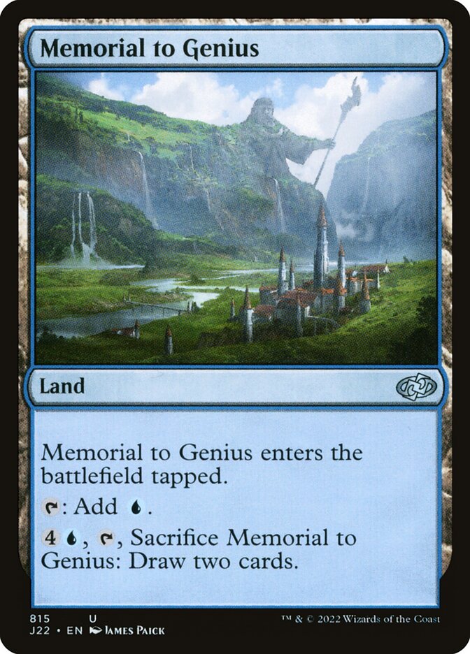 Memorial to Genius (815) - Jumpstart 2022 (J22)