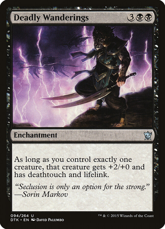 Deadly Wanderings (94) - Dragons of Tarkir (DTK)