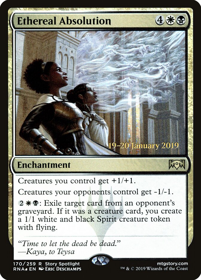 Ethereal Absolution (170s) - Ravnica Allegiance Promos (PRNA)