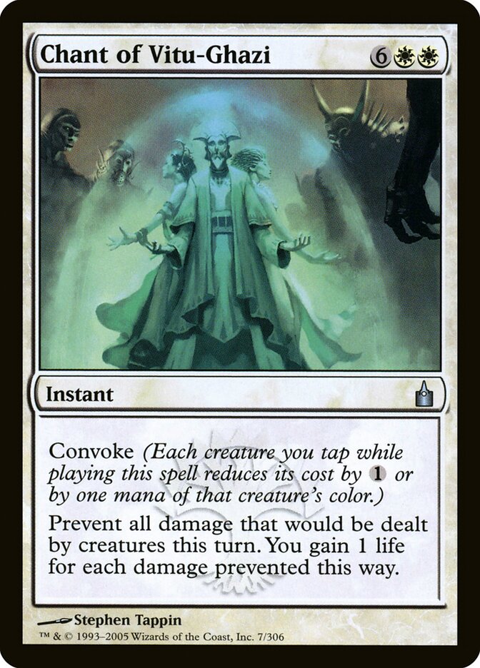 Chant of Vitu-Ghazi (7) - Ravnica: City of Guilds (RAV)