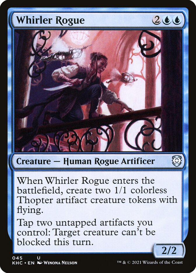 Whirler Rogue (45) - Kaldheim Commander (KHC)