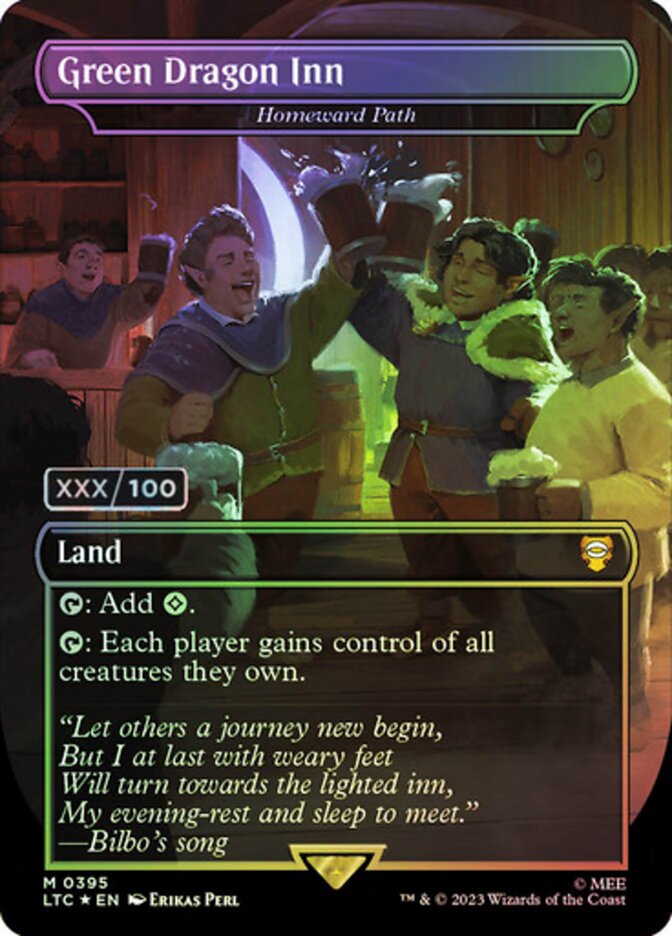 Green Dragon Inn - Homeward Path (395z) - Tales of Middle-earth Commander (LTC)