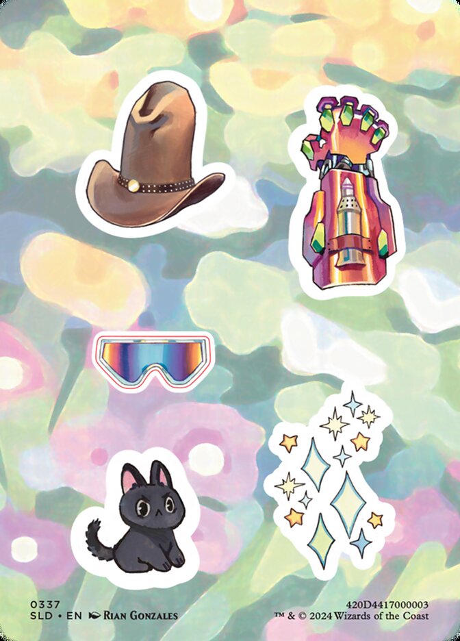 Sticker sheet (337) - Secret Lair Drop (SLD)