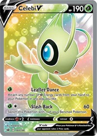 Celebi V (Full Art) (160) - SWSH06: Chilling Reign (SWSH06)