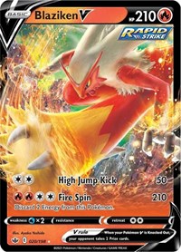 Blaziken V (20) - SWSH06: Chilling Reign (SWSH06)