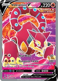 Volcanion V (Full Art) (162) - SWSH06: Chilling Reign (SWSH06)