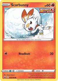 Scorbunny (26) - SWSH06: Chilling Reign (SWSH06)