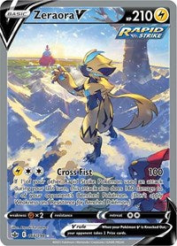 Zeraora V (Alternate Full Art) (166) - SWSH06: Chilling Reign (SWSH06)