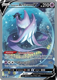 Galarian Articuno V (Alternate Full Art) (170) - SWSH06: Chilling Reign (SWSH06)