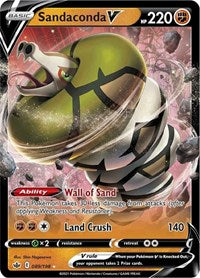 Sandaconda V (89) - SWSH06: Chilling Reign (SWSH06)