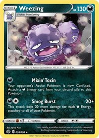 Weezing (95) - SWSH06: Chilling Reign (SWSH06)