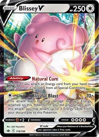 Blissey V (119) - SWSH06: Chilling Reign (SWSH06)