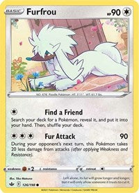 Furfrou (126) - SWSH06: Chilling Reign (SWSH06)