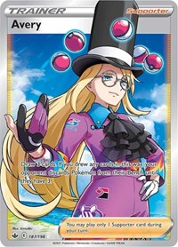 Avery (Full Art) (187) - SWSH06: Chilling Reign (SWSH06)