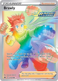 Brawly (Secret) (212) - SWSH06: Chilling Reign (SWSH06)
