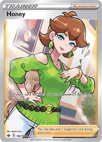 Honey (Full Art) (192) - SWSH06: Chilling Reign (SWSH06)