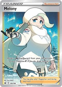 Melony (Full Art) (195) - SWSH06: Chilling Reign (SWSH06)