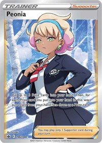 Peonia (Full Art) (196) - SWSH06: Chilling Reign (SWSH06)
