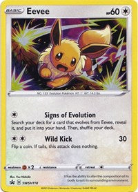 Eevee - (SWSH118) - SWSH: Sword & Shield Promo Cards (SWSD)