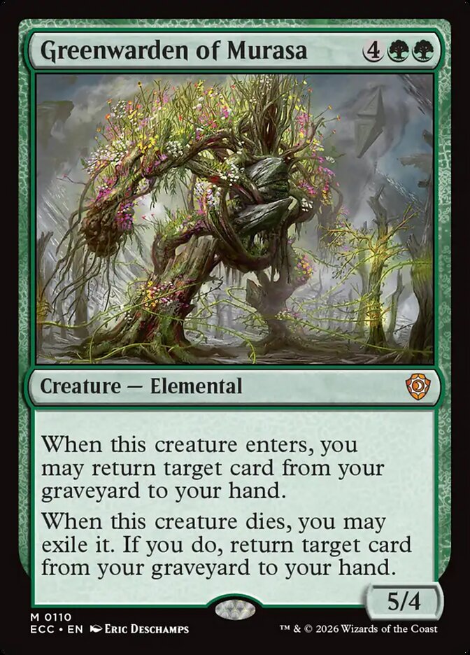 Greenwarden of Murasa (110) - Lorwyn Eclipsed Commander (ECC)