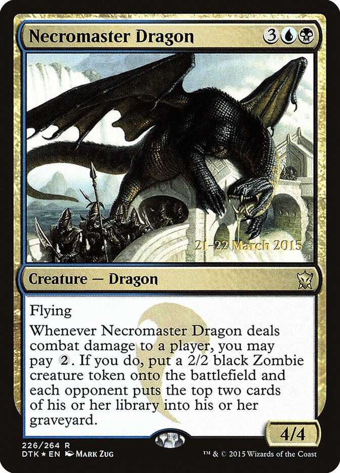 Necromaster Dragon (226s) - Dragons of Tarkir Promos (PDTK)
