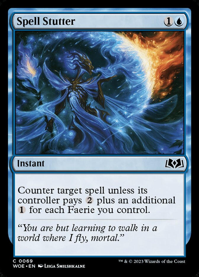 Spell Stutter (69) - Wilds of Eldraine (WOE)