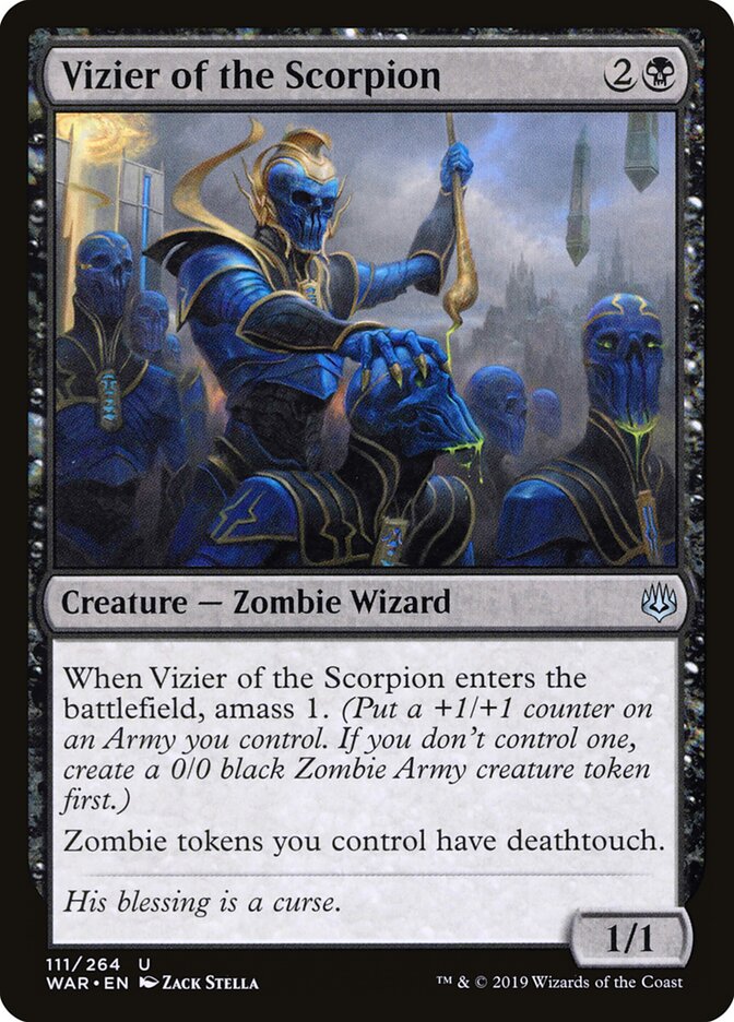 Vizier of the Scorpion (111) - War of the Spark (WAR)