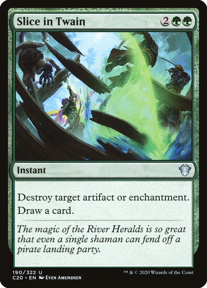 Slice in Twain (190) - Commander 2020 (C20)