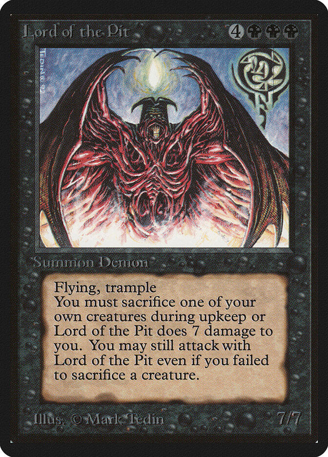 Lord of the Pit (115) - Limited Edition Beta (LEB)