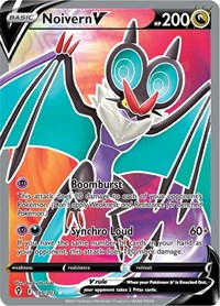 Noivern V (Full Art) (195) - SWSH07: Evolving Skies (SWSH07)
