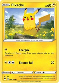 Pikachu (49) - SWSH07: Evolving Skies (SWSH07)