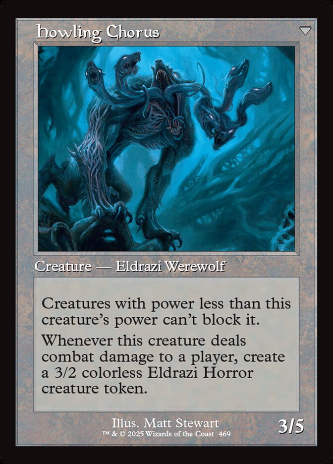 Shrill Howler // Howling Chorus (469) - Innistrad Remastered (INR)