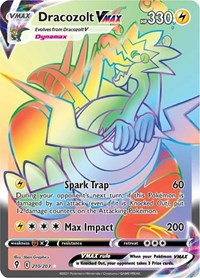 Dracozolt VMAX (Secret) (210) - SWSH07: Evolving Skies (SWSH07)