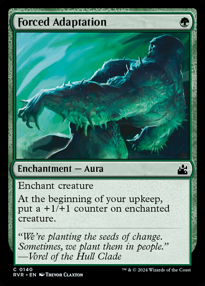 Forced Adaptation (140) - Ravnica Remastered (RVR)