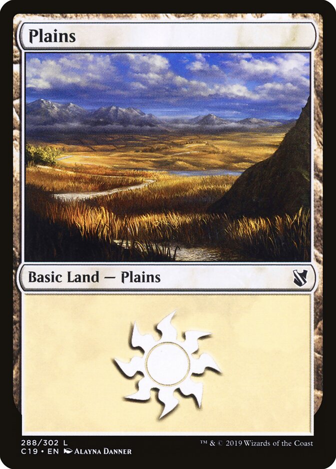 Plains (288) - Commander 2019 (C19)