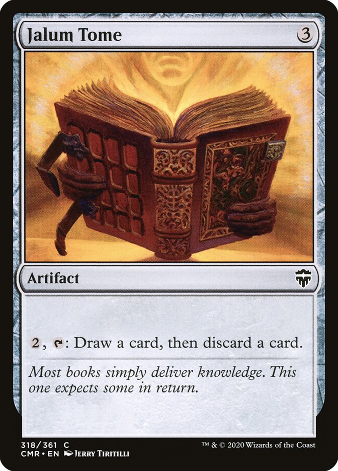 Jalum Tome (318) - Commander Legends (CMR)