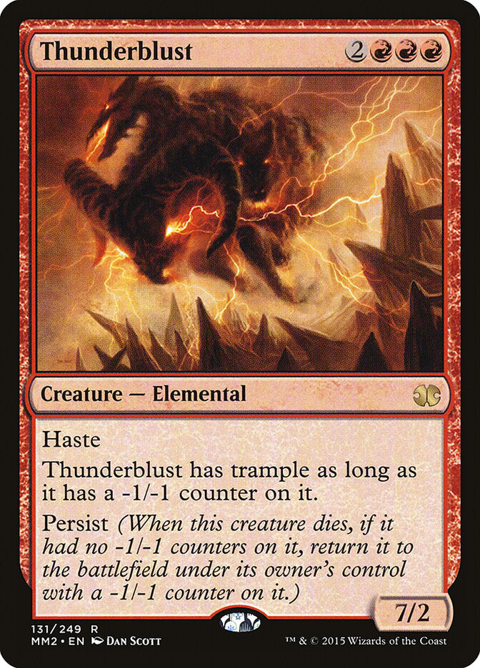 Thunderblust (131) - Modern Masters 2015 (MM2)