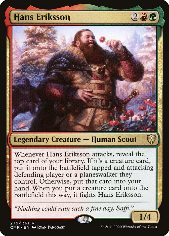 Hans Eriksson (279) - Commander Legends (CMR)