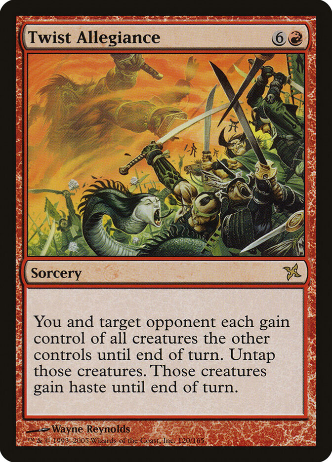 Twist Allegiance (120) - Betrayers of Kamigawa (BOK)