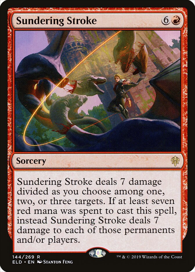 Sundering Stroke (144) - Throne of Eldraine (ELD)
