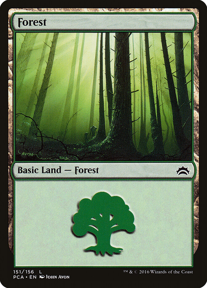 Forest (151) - Planechase Anthology (PCA)